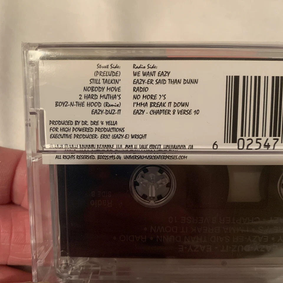 Eazy - E - Eazy-Duz-It Cassette, 2016) SEALED/NEW. Hologram Cover. RARE - Image 3 of 4