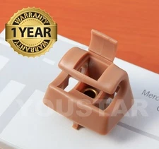 UK STOCK 1 NEW Tan Palomino Sun Visor Clip for Mercedes W202 W203 W210 W140 W220