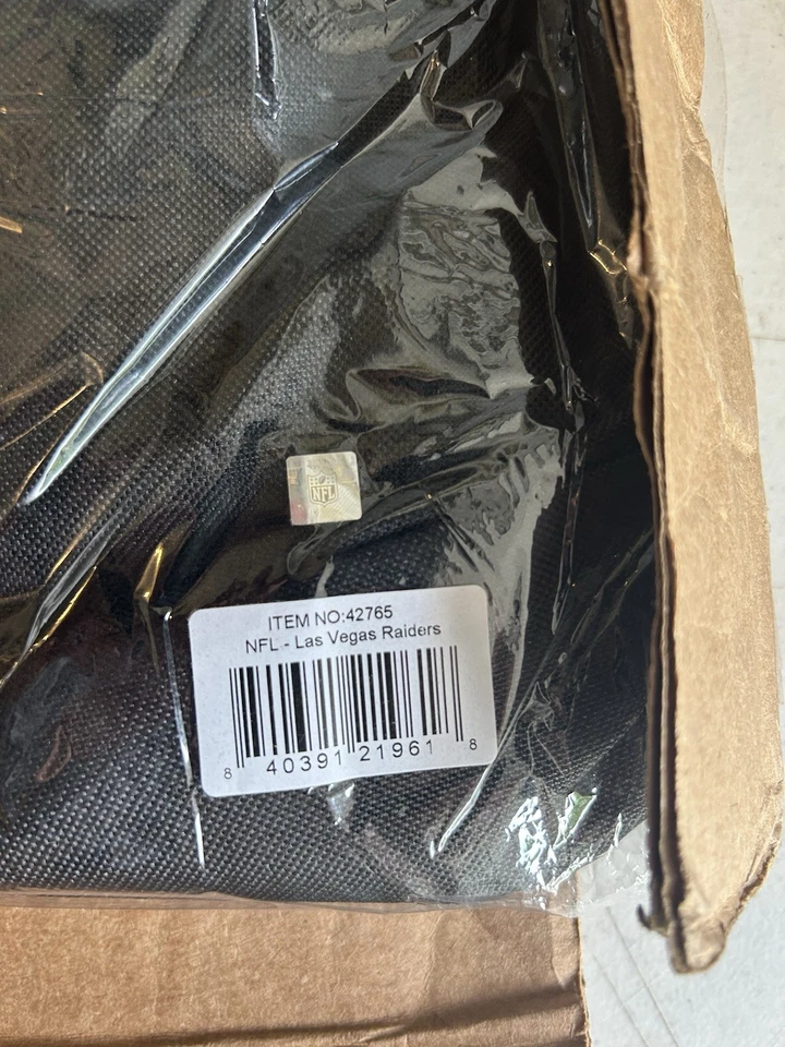 NFL Fanmats 42765 Las Vegas Raiders Kamado Grill Cover - Image 2 of 3