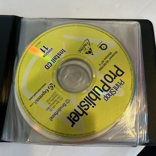 The Print Shop Version 11 CD 7 CD Set Windows 95 98 2000 9 disc - Picture 3 of 9
