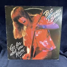 Pat Travers Band - ...Live! Go For What You Know LP Vinyl