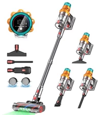 Cordless Vacuum Cleaners for Home,8-in-1/65Min/600W/48Kpa Powerful Suction,Se...