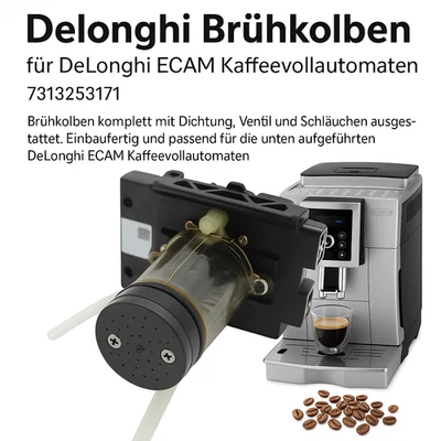 DE'LONGHI Brühkolben für DeLonghi ECAM Kaffeevollautomaten Cod. DeLonghi 5513227961