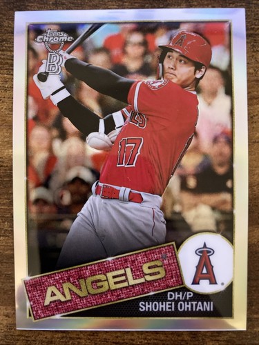SHOHEI OHTANI 2020 Topps Chrome Ben Baller Edition 1985 REFRACTOR  #85TC-7