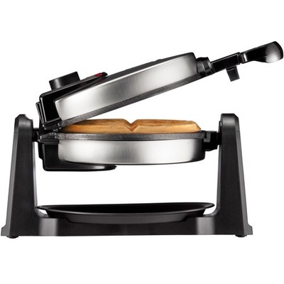 Chefman Rotating Belgian Waffle Maker, 180° Flip Iron w/ Non-Stick Plates, Adjus