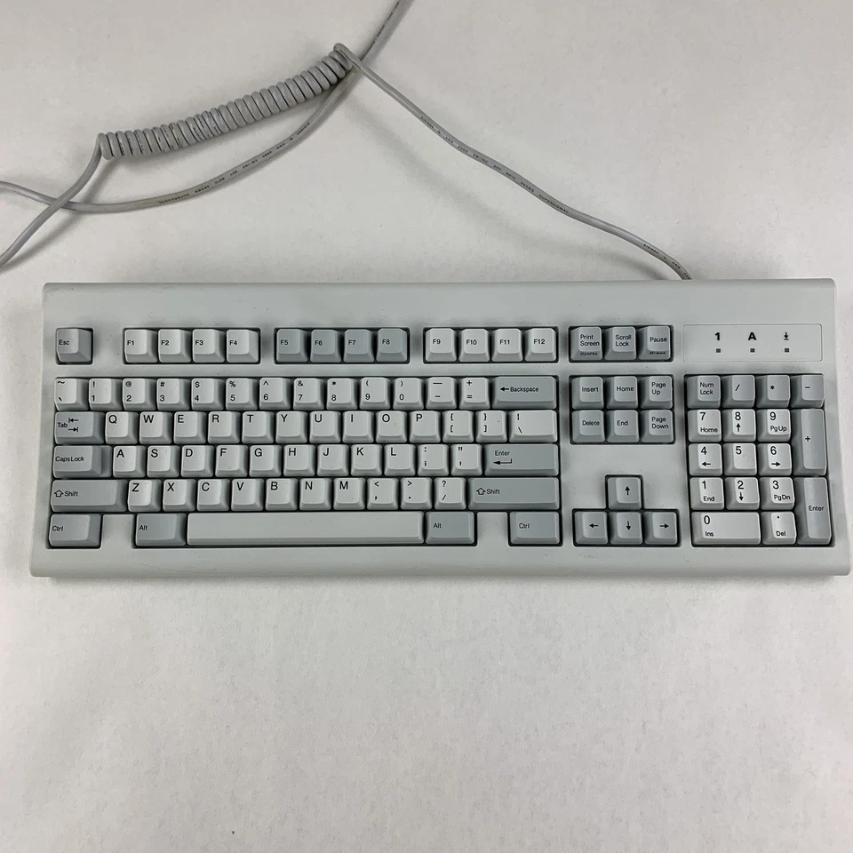 Zenith KB-5323 Clicky Vintage Keyboard PS/2 Vintage Tested - Image 2 of 4