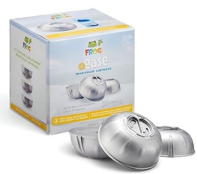 FROG @Ease Replacement SmartChlor Cartridge for use with Hot Tub - 3 Pack