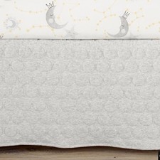 Pottery Barn Baby Jersey Dot Crib Skirt One Size