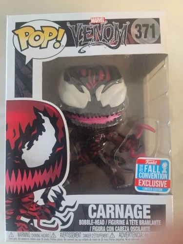 Funko Pop! Marvel Venom Carnage #371 2018 NYCC Fall Exclusive