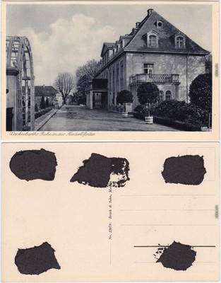 Postcard Niederlößnitz Radebeul Wackerbarts tranquility 1928