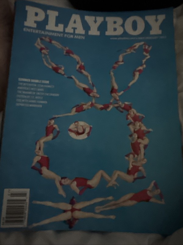 Playboy Magazine July /August 2013 Alyssa Arce & Val Keil Centers/ Swim Cover 