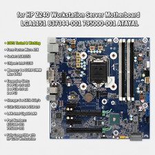 for HP Z240 Workstation Server Motherboard LGA1151 837344-001 795000-001 ATAYAL