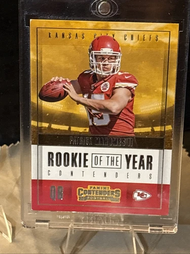 2017 Panini Contenders - Patrick Mahomes II #RY-3 Desc GOAT💕 - Case inc  