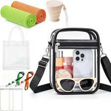 Cooling Kit World Cup Stadium-Approved 19X4X25 Clear Bag 1 PCS Silicone Water Bo