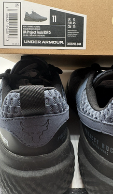 Under Armour Project Rock BSR 5 Grey Black Training 3028296-044