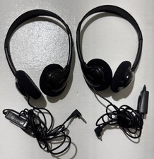 Vintage Lot Of 2 Koss HP/6 Stereo Headphones with Volume Control General Motors