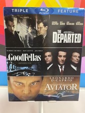 The Departed / Goodfellas / The Aviator Blu-ray NEW w/slipcover