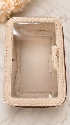 Charlotte Tilbury Makeup Cosmetic Travel Case Organizer Vanity Bag 