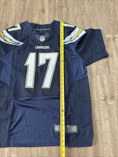 Nike Elite Authentic NFL San Diego Chargers Philip Rivers 17 Jersey Mens 44 - Picture 12 of 15