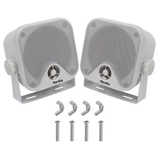 Herdio 120W 4 Marine Waterproof Boat Speakers Motorcycle Audio Speaker Heavy