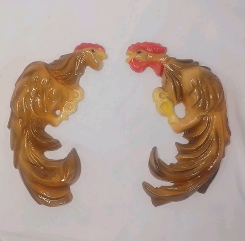 Grande gallo in ceramica da parete metà secolo 1966, firmato Sally - Foto 2 di 5