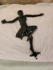 Hood Ornament Dancing Nude Woman. Copy Of 1920s Art Deco Car Hood Ornament. Fun Hood Ornament Dancing Nude Woman. Copy Of 1920s Art Deco Car Hood Ornament. Fun