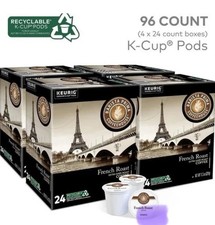 Barista Prima Coffeehouse French Roast K-Cups Coffee 192 COUNT 8 BOXES OF 24 