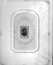 Civil War Photographic Album Includes Two Gettysburg Soldiers, Image Of Grant