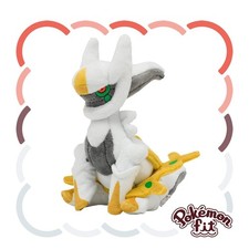 Arceus Pokemon Fit Plush Pok mon Center 6" Plush US SELLER
