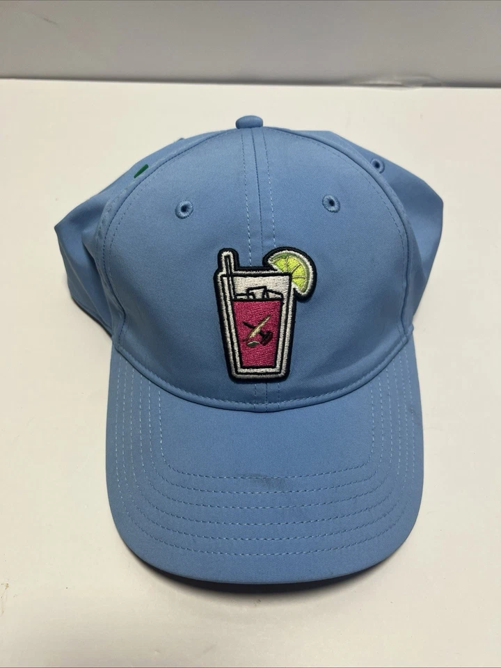 Gorra Taylormade Cóctel Golf Ajustable Azul Transpirable Ligera Gorra Sombrero Foto 3 de 4