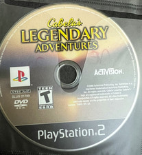 Cabela's Legendary Adventures PS2 PlayStation 2 DISC ONLY UNTESTED