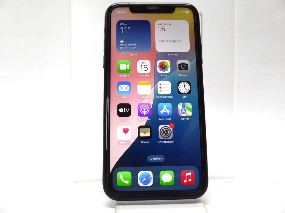  Apple iphone XR (MRY42ZD/A) | 64GB | 3GB RAM | schwarz | ohne SIM-Lock - Bild 3 von 4