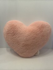 Large 16” Pink Heart Pillow - Little Girls Room