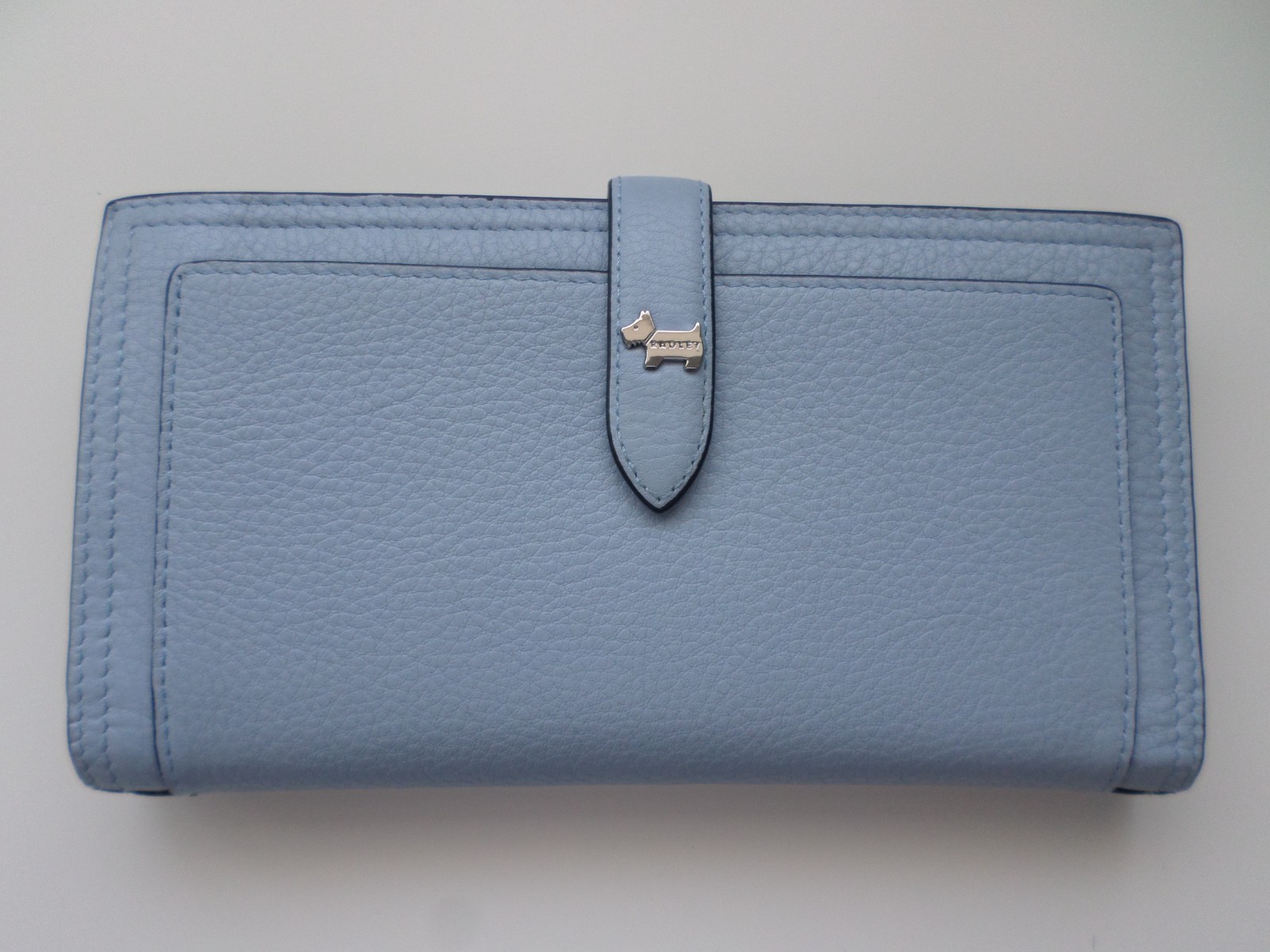 RADLEY - WILLIS STREET - SMOKE BLUE LEATHER LARGE BIFOLD MATINEE PURSE - RRP £89