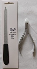 Buy A Boots Cuticle Trimmer and Get A Sapphire Everyday Nail File For Free.