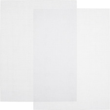 2 Sheets White Fursuit Eyes Mesh, Waterproof PVC Eye Mesh Sheet, Printable Blank