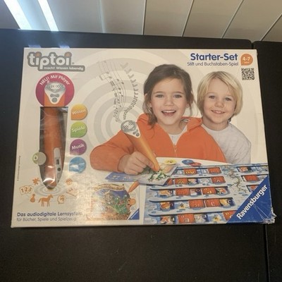 Tiptoi Starter-Set Starterset Buchstabenspiel Player Ravensburger Tip Toi