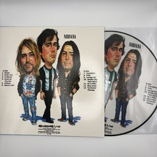 Nirvana Limited Edition 12" Picture Disc Vinyl Record LP