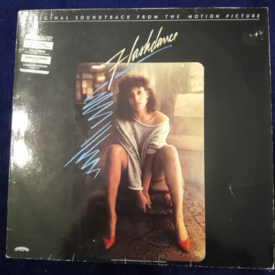 V. A., Flashdance, LP, Casablanca, 811 492-1, D, 1983, Soundtrack, Aufkleber