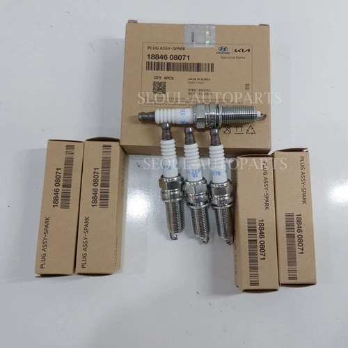 Original Genuine 1884608071  4PCS= 1SET PLUG ASSY-SPARK For HYUNDAI KIA