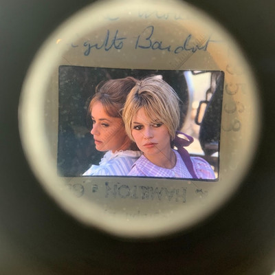 BRIGITTE BARDOT  - Rare Original Press Photo Transparency by JOHN R HAMILTON