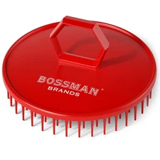 Bossman Scalp Massager and Shampoo Shower Brush - Head Scrubber - Beard Exfolia