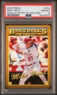 MIKE TROUT 2024 TOPPS FINEST 1993 GOLD REFRACTOR /50 PSA 10 ANGELS