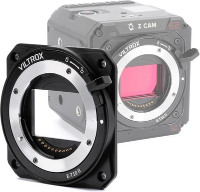 Viltrox E-T10 II Auto Focus Lens Mount Adapter for E-Mount Lens to Z-CAM Cameras