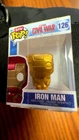 Rare Gold Iron Man Funko Bitty Pop Marvel Civil War #126 *Gold 1/32* Collectable