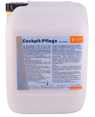 10L Cockpitpfleger  Stockmeier Kunststoff Gummi Autoinnenaufbereitung
