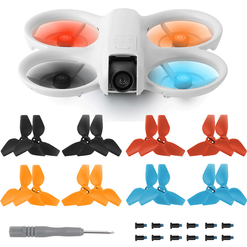 4 Pcs Propellers for DJI Neo Drone Quick-Release Replacement Props Wings Blades-image