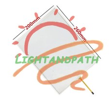 Resistive Touch Screen Glass Panel 4 wire 4:3 260 200mm 12 inch