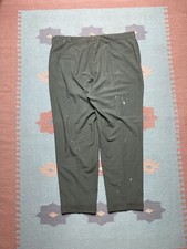 Vintage 1960s Big Mac work pants Penn prest cotton blend lightweight olive 42x31
