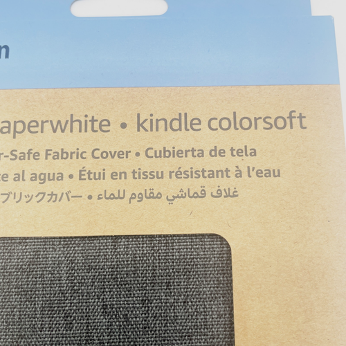 Amazon Kindle Paperwhite Genuine Fabric Case Only Black (12th Generation) New - Picture 11 of 16
